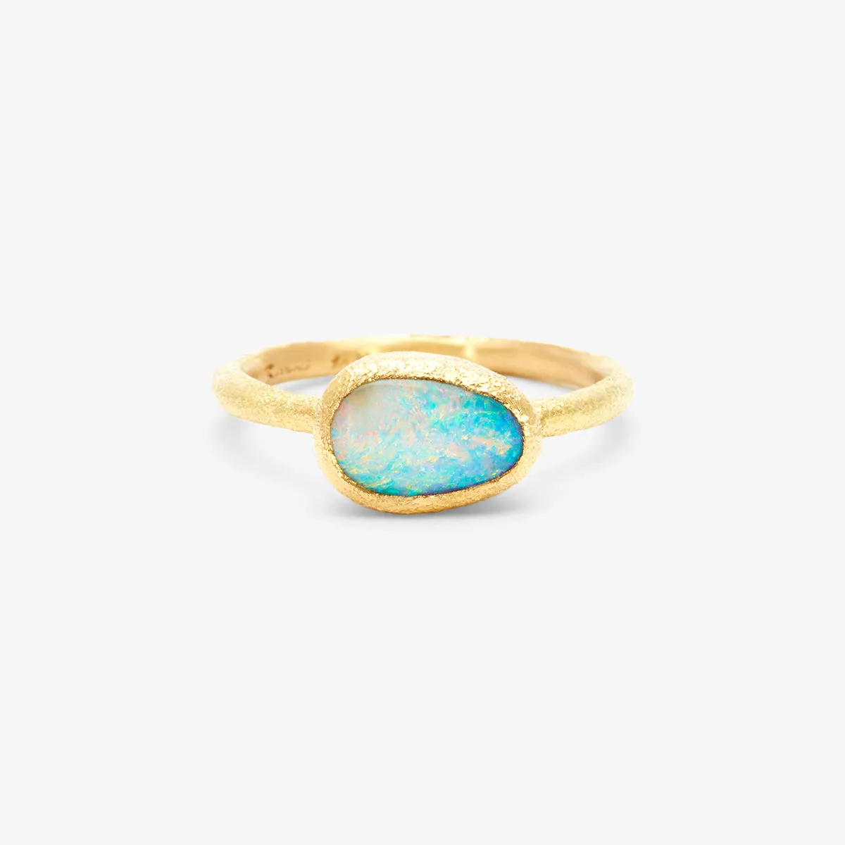 1.48 Carat One-of-a-Kind Boulder Opal Ring | OP9-OOAK