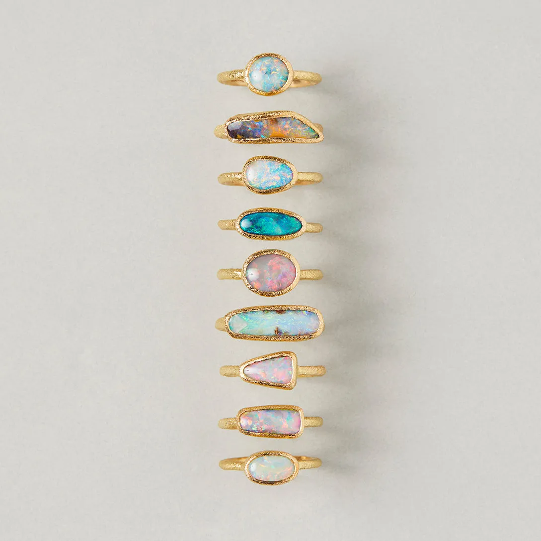 1.48 Carat One-of-a-Kind Boulder Opal Ring | OP9-OOAK