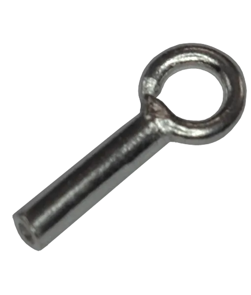 92.5 Sterling Silver 0.5mm Inner Diameter Cord Ends