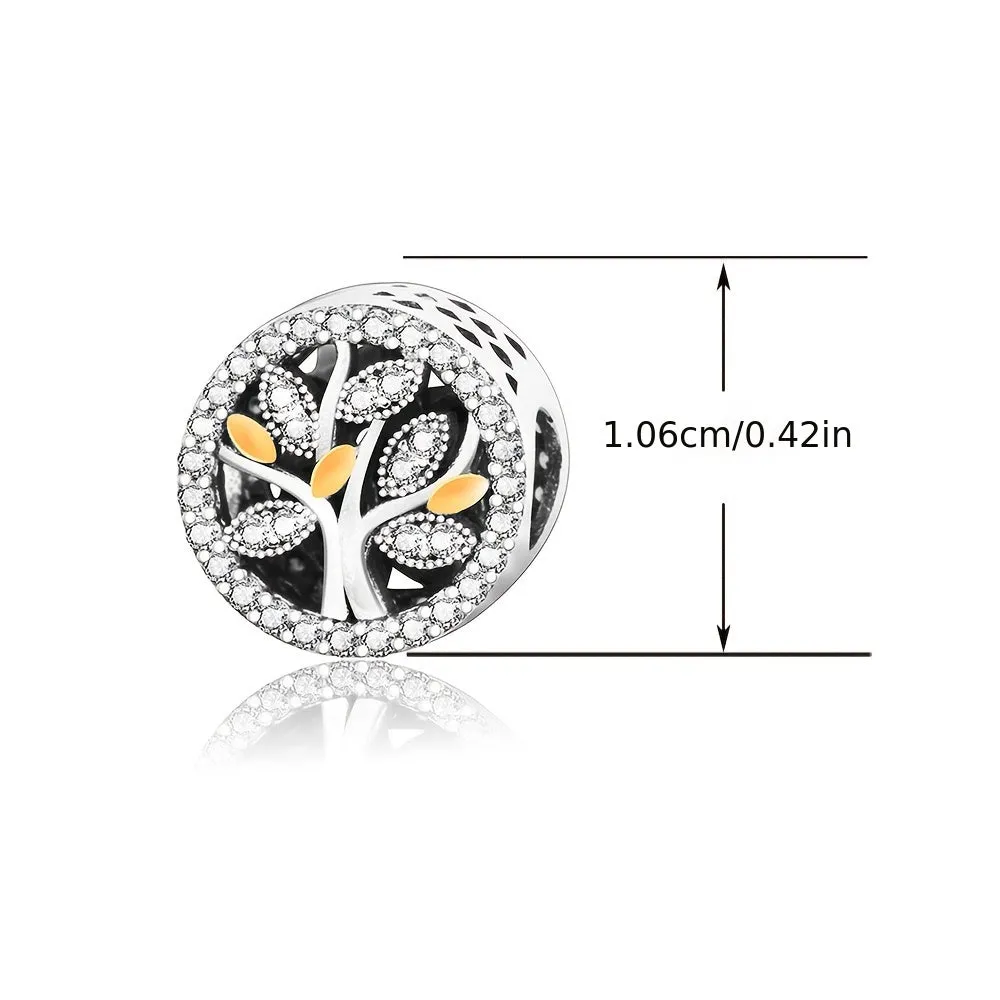 925 Sterling Silver Charm Beads for DIY Jewelry Making