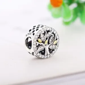 925 Sterling Silver Charm Beads for DIY Jewelry Making