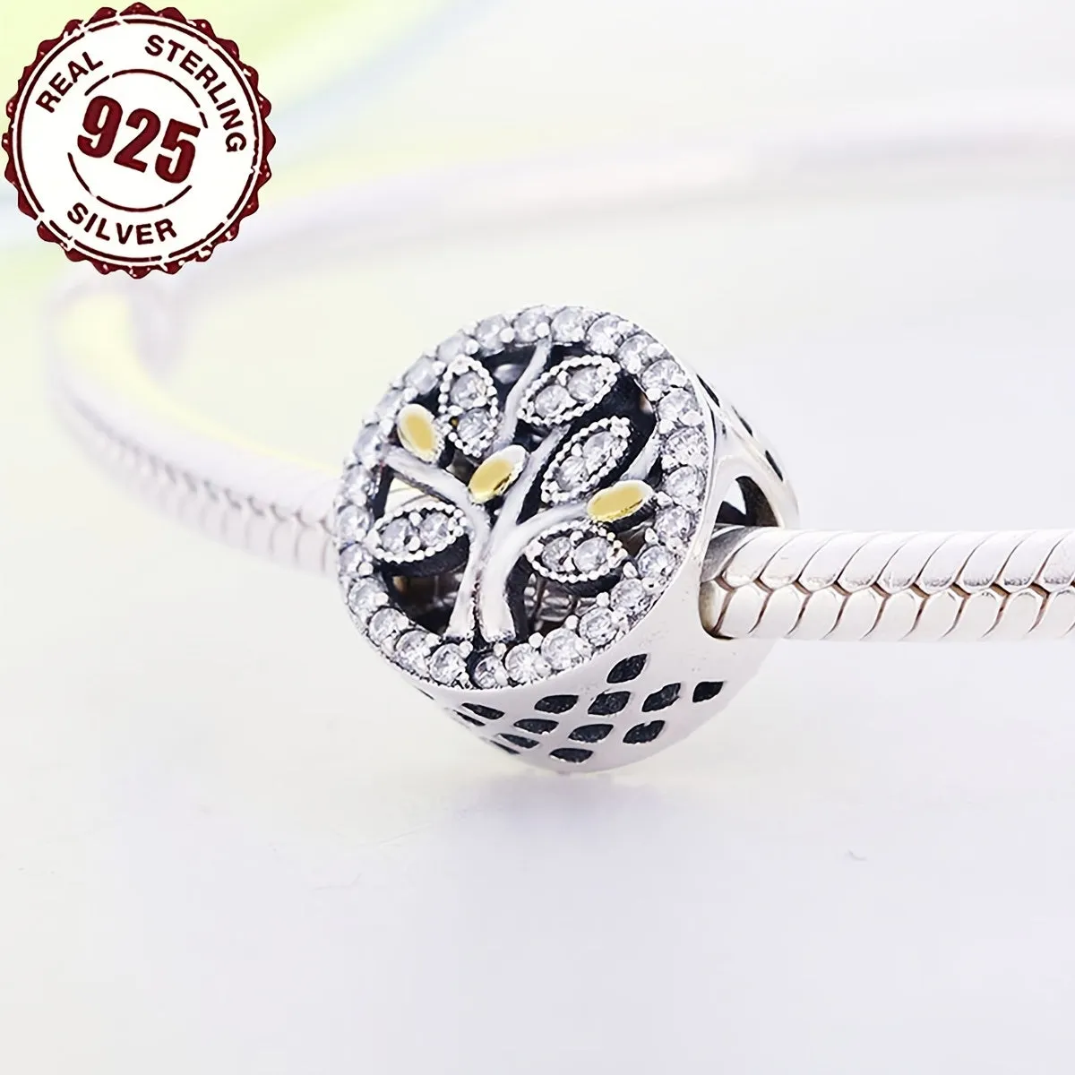 925 Sterling Silver Charm Beads for DIY Jewelry Making