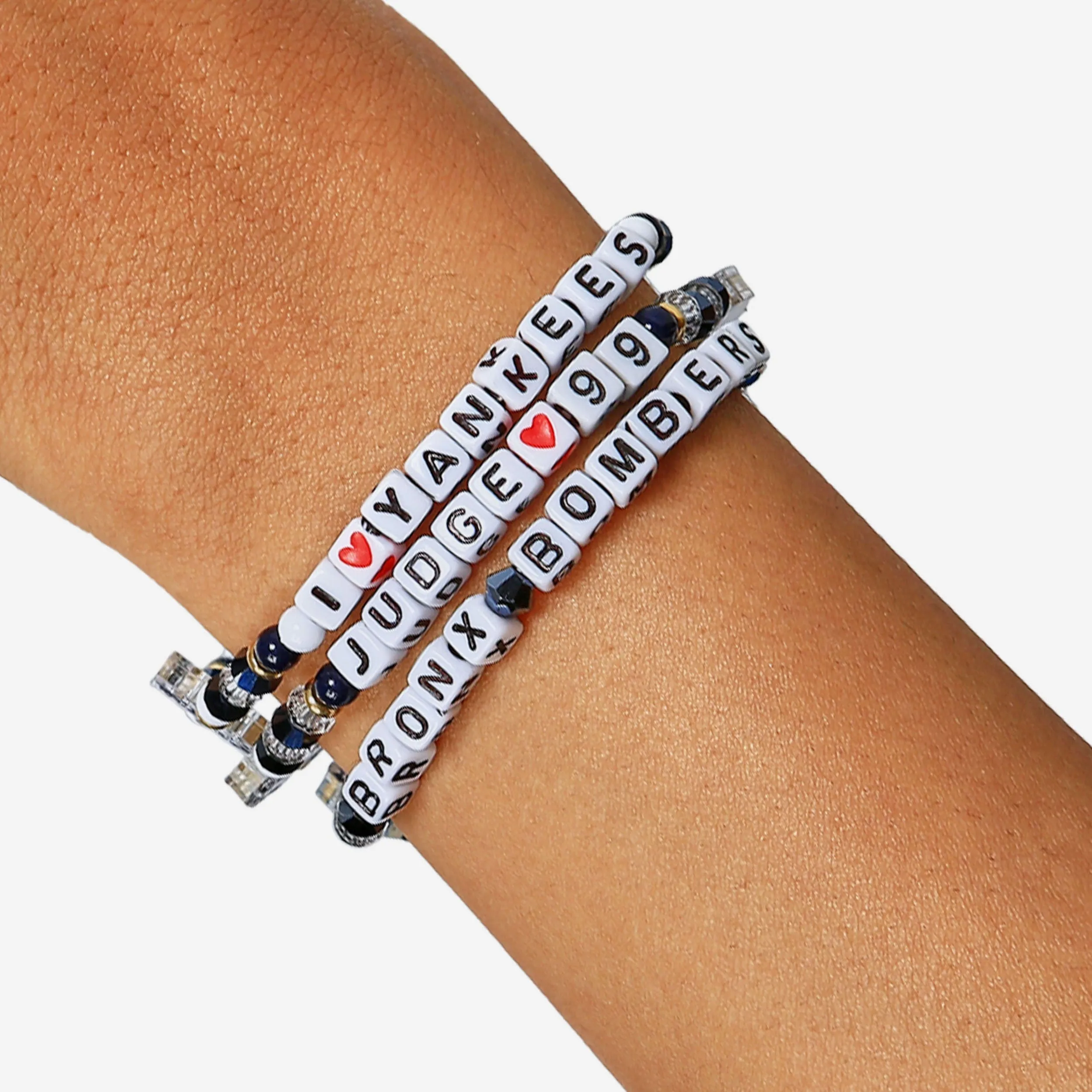 Aaron Judge New York Yankees 3 Pack Player Friendship Bracelet