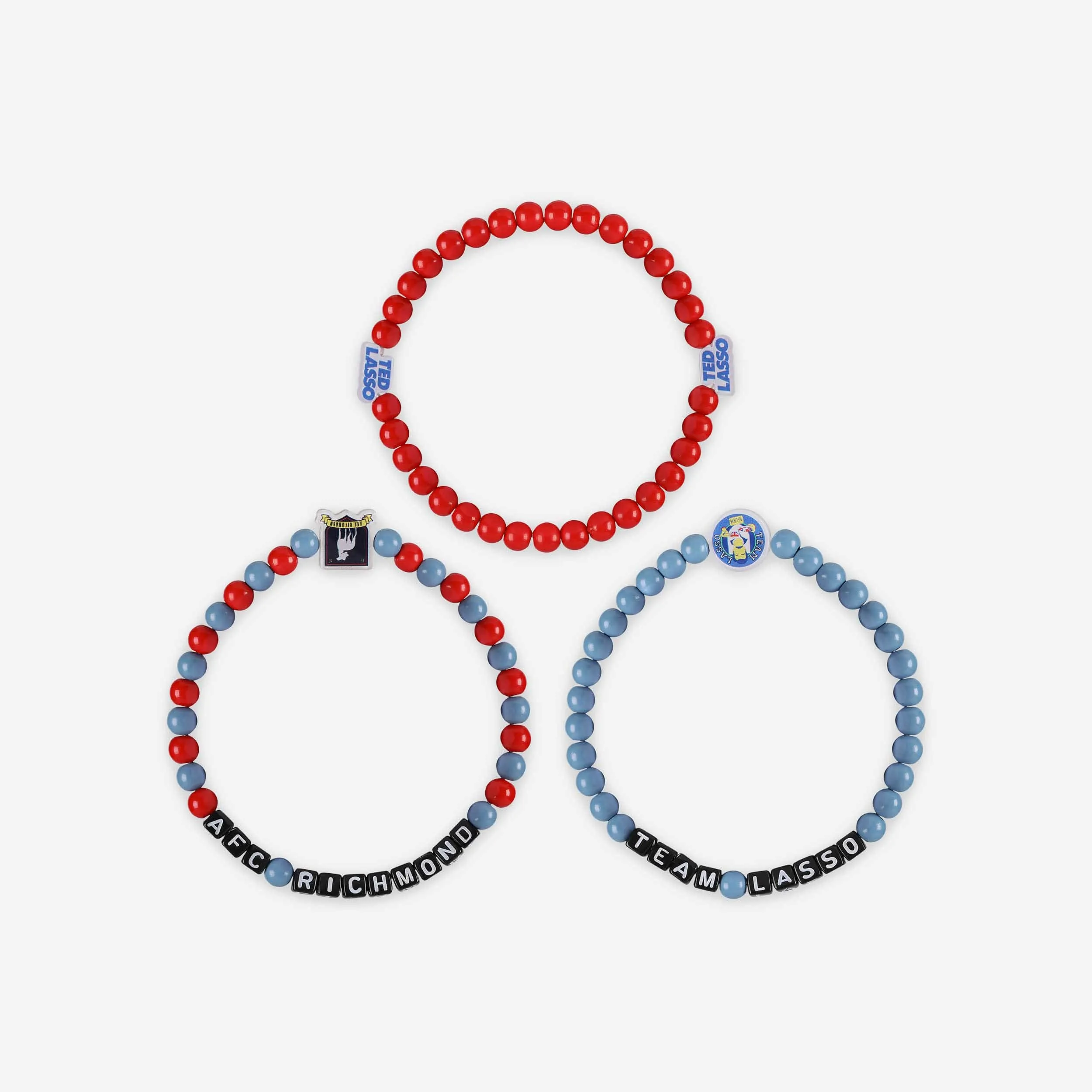 AFC Richmond Ted Lasso™ 3 Pack Beaded Friendship Bracelet