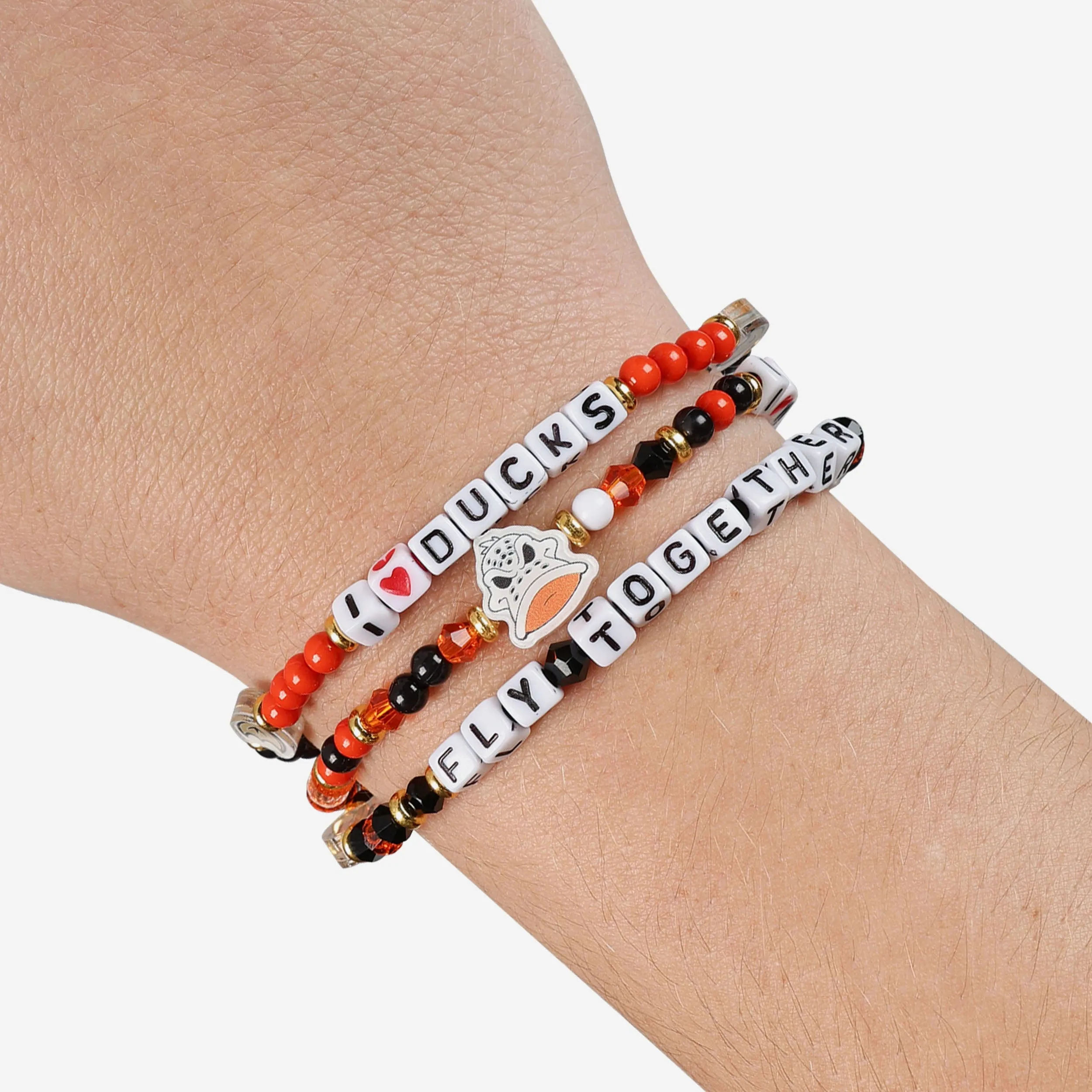 Anaheim Ducks 3 Pack Friendship Bracelet