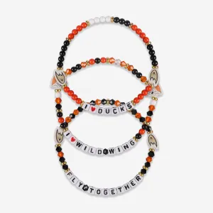 Anaheim Ducks 3 Pack Friendship Bracelet
