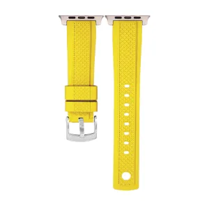 Apple Band ULTRA - Crosshatch Rubber - Yellow