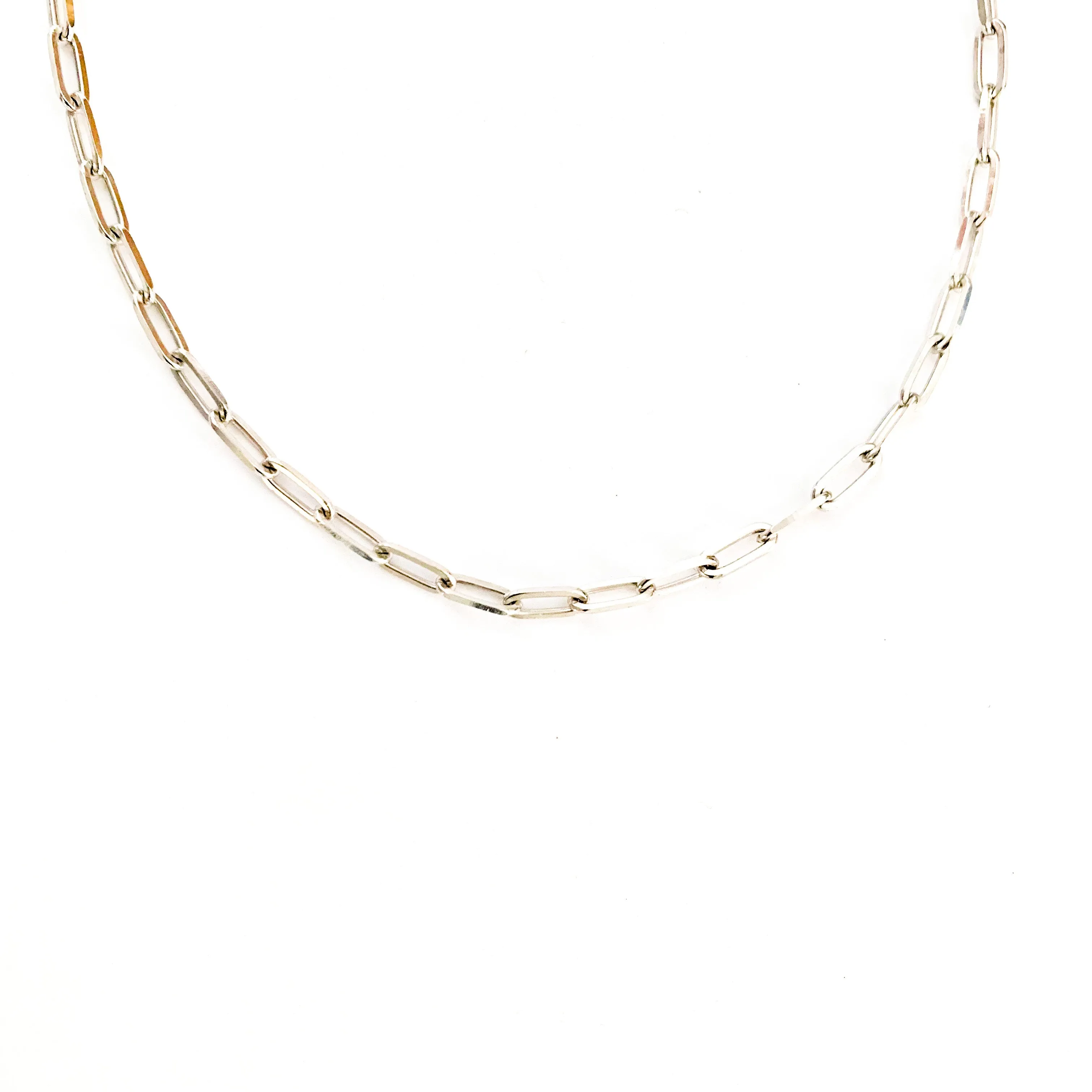 Arianna Paperclip Chain Necklace