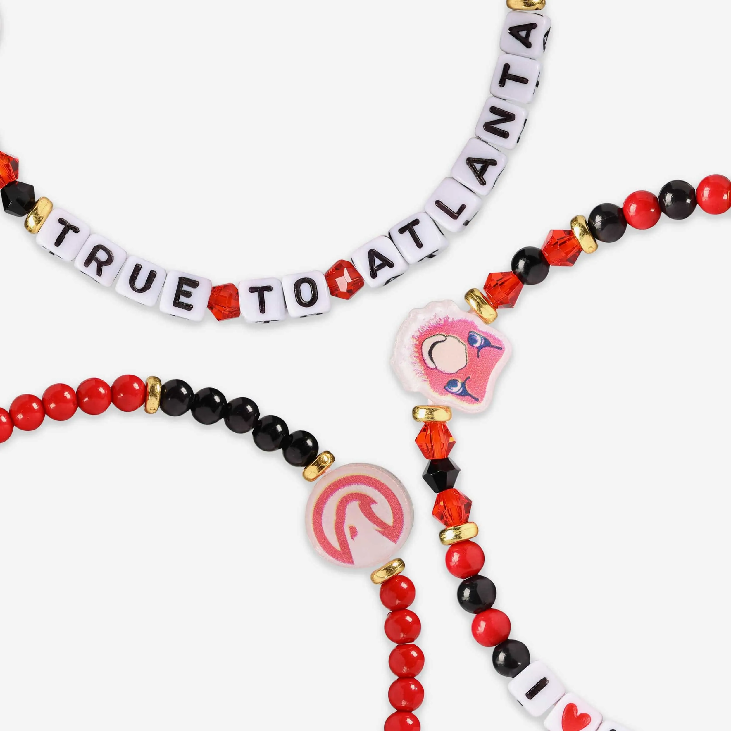 Atlanta Hawks 3 Pack Friendship Bracelet