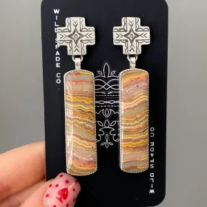 Aztec post Earrings