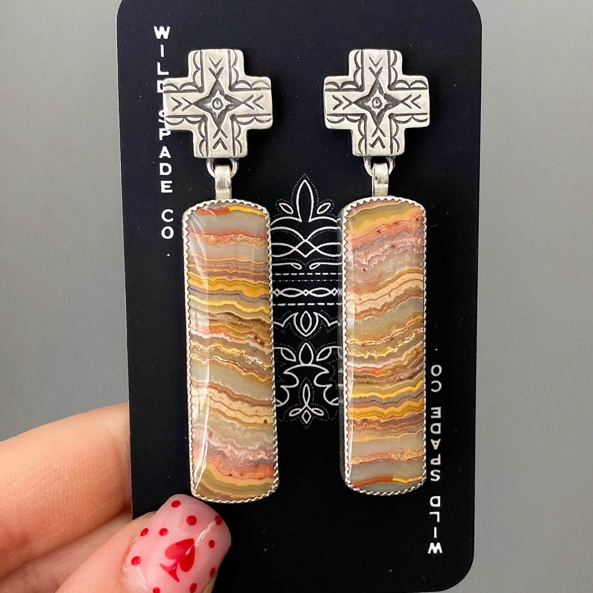 Aztec post Earrings