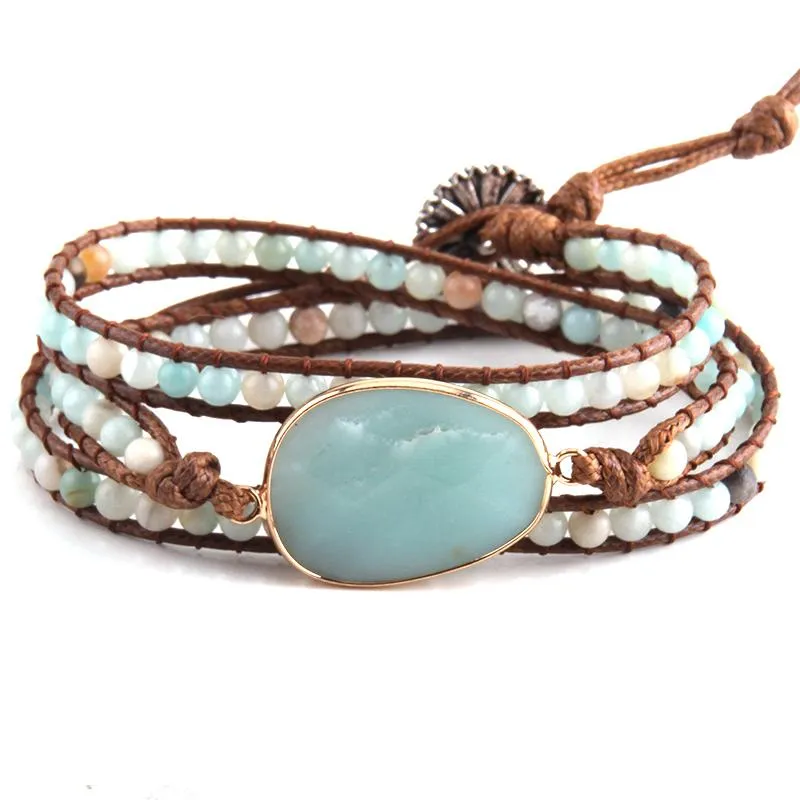 Bahamian Handmade 3 Strand Wrap Bracelet