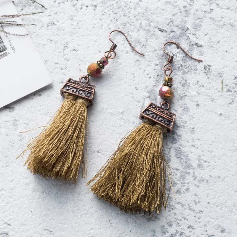 Bali Tassel Earrings