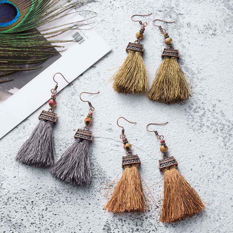 Bali Tassel Earrings