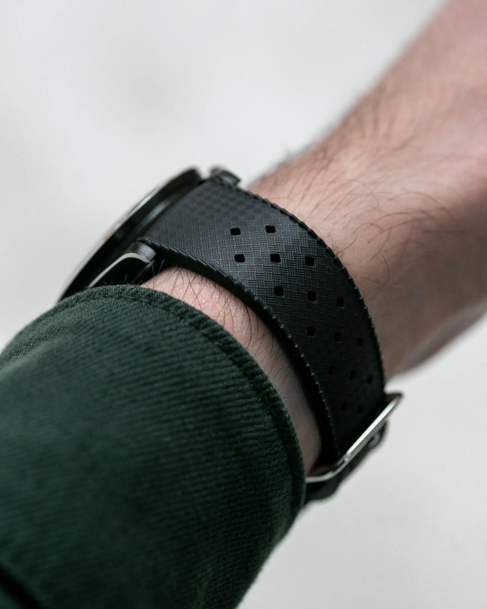 Baltic Rubber Strap - Tropic Black