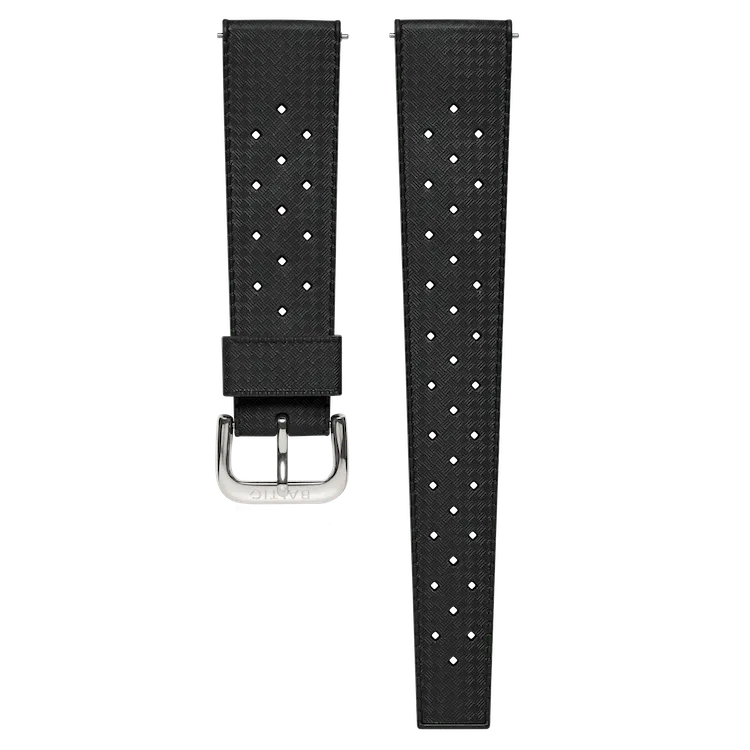 Baltic Rubber Strap - Tropic Black