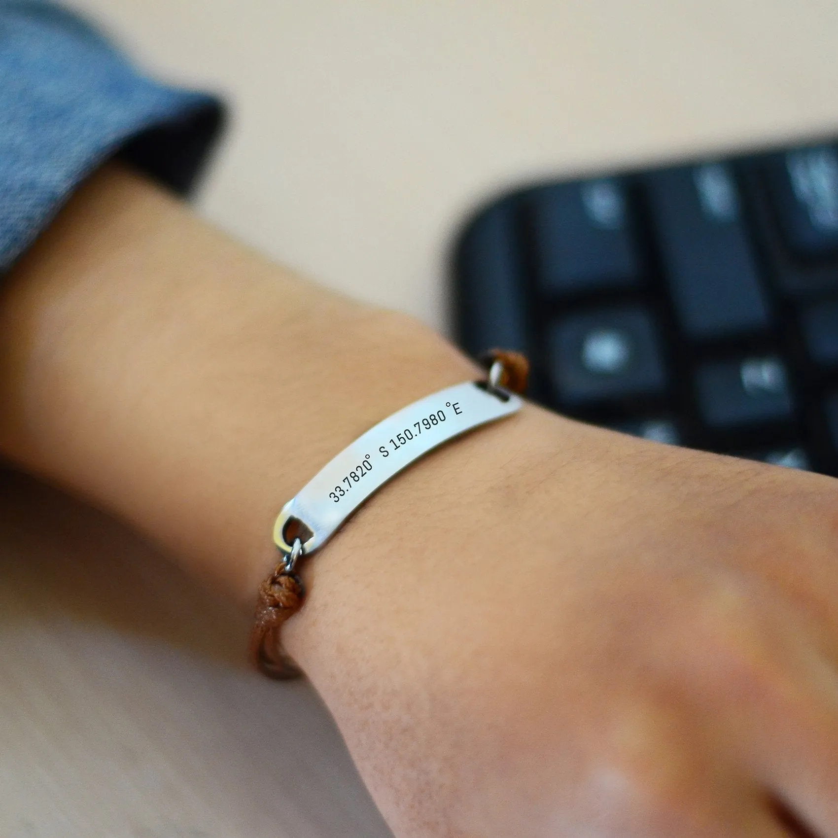 Bar Cord Bracelet