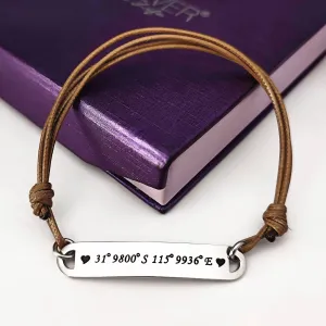 Bar Cord Bracelet
