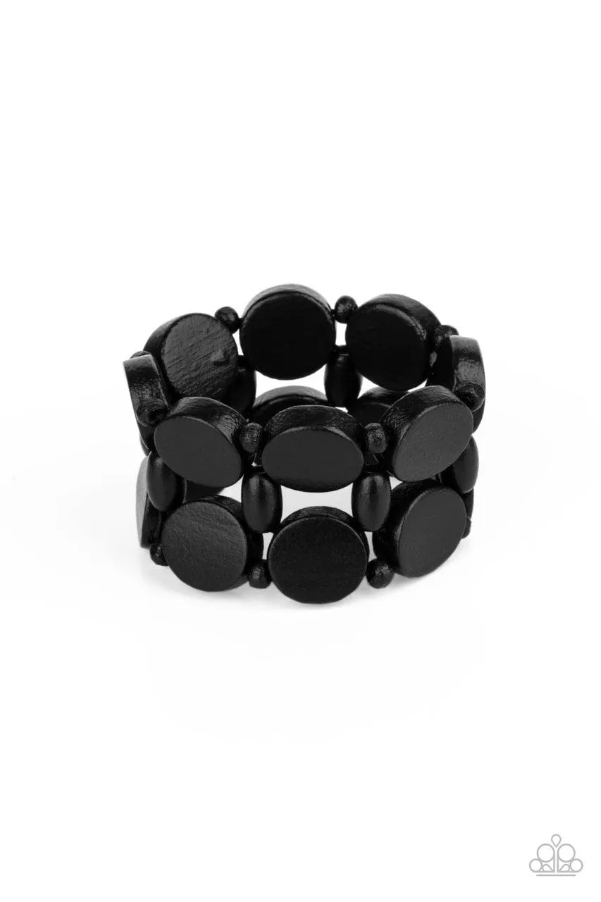 Beach Bravado Black Paparazzi Bracelet