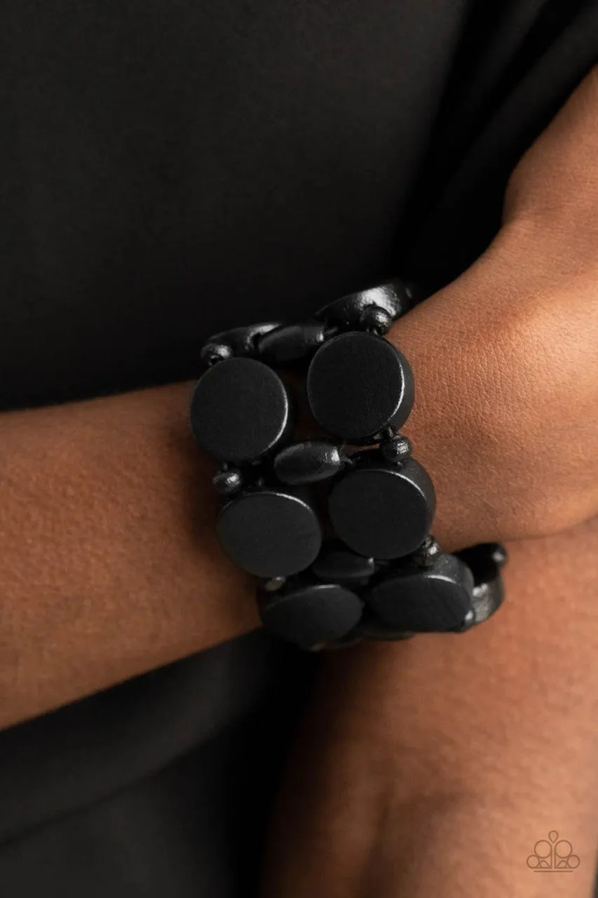 Beach Bravado Black Paparazzi Bracelet