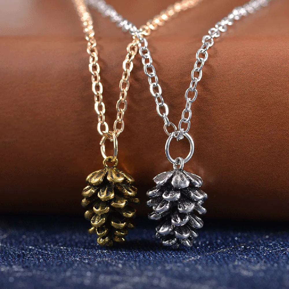 Beautiful Cute Acorn Plants Necklaces Pendants Fashion Jewelry