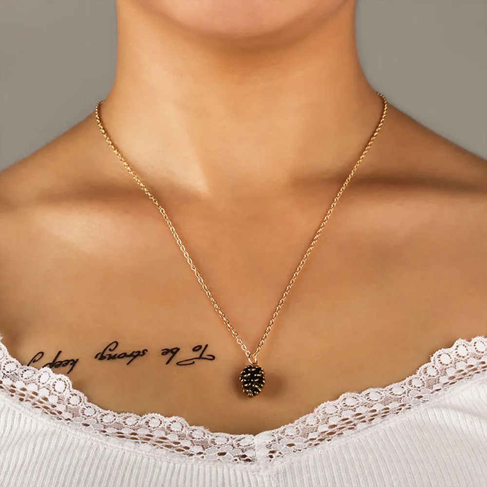 Beautiful Cute Acorn Plants Necklaces Pendants Fashion Jewelry