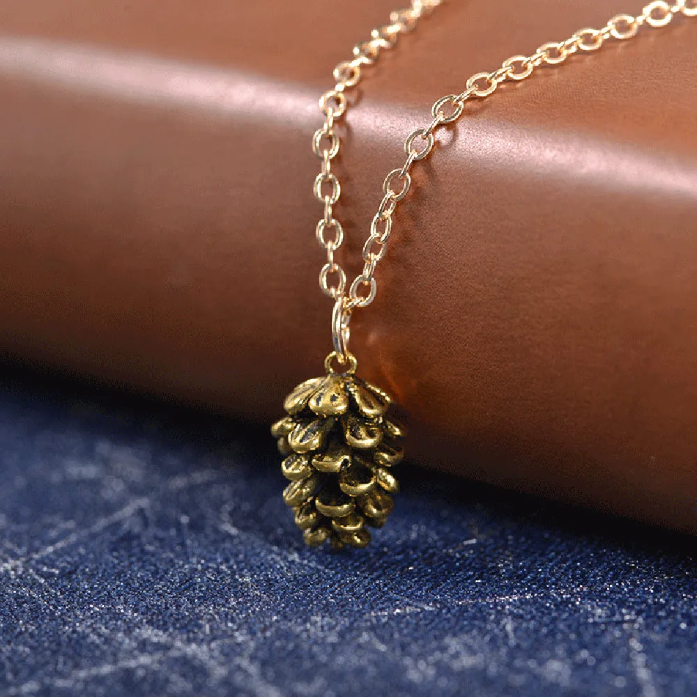Beautiful Cute Acorn Plants Necklaces Pendants Fashion Jewelry