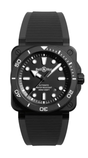 BELL & ROSS BR 03 DIVER BLACK MATTE