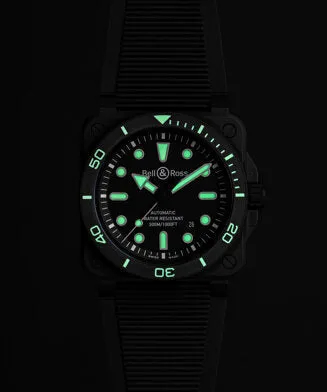 BELL & ROSS BR 03 DIVER BLACK MATTE