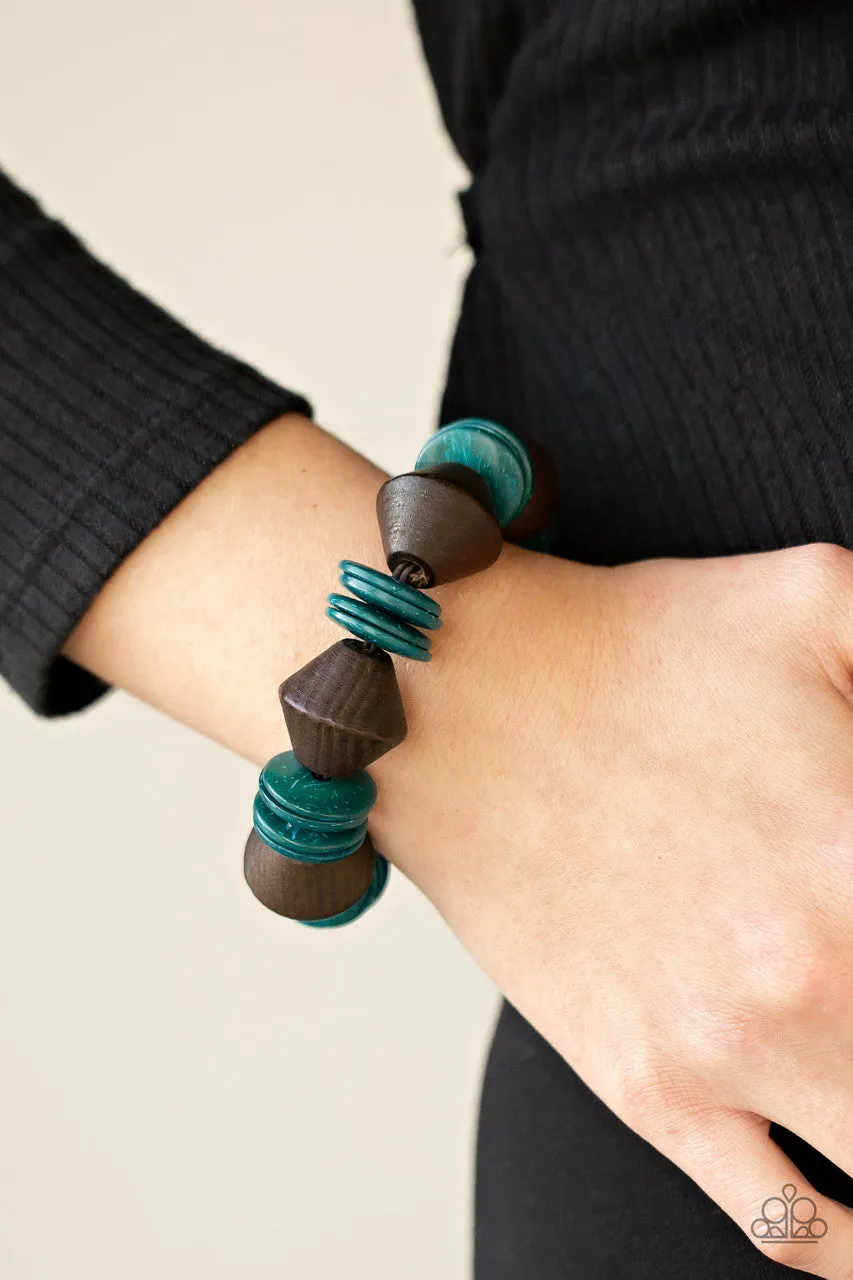 Bermuda Boardwalk Blue Paparazzi Bracelet