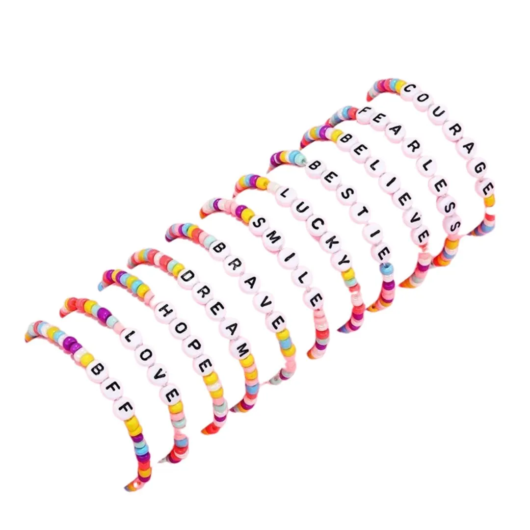 Bestie | Beaded Friendship Stretch Bracelets