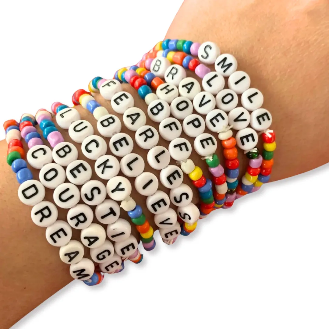 Bestie | Beaded Friendship Stretch Bracelets