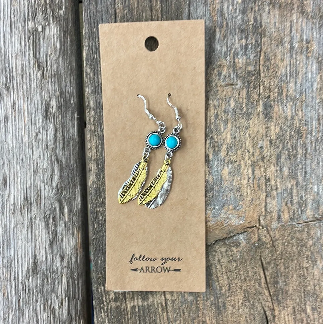BGJ&CEARRINGS--WEA152 Earrings- Follow Your Arrow