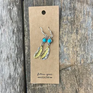 BGJ&CEARRINGS--WEA152 Earrings- Follow Your Arrow