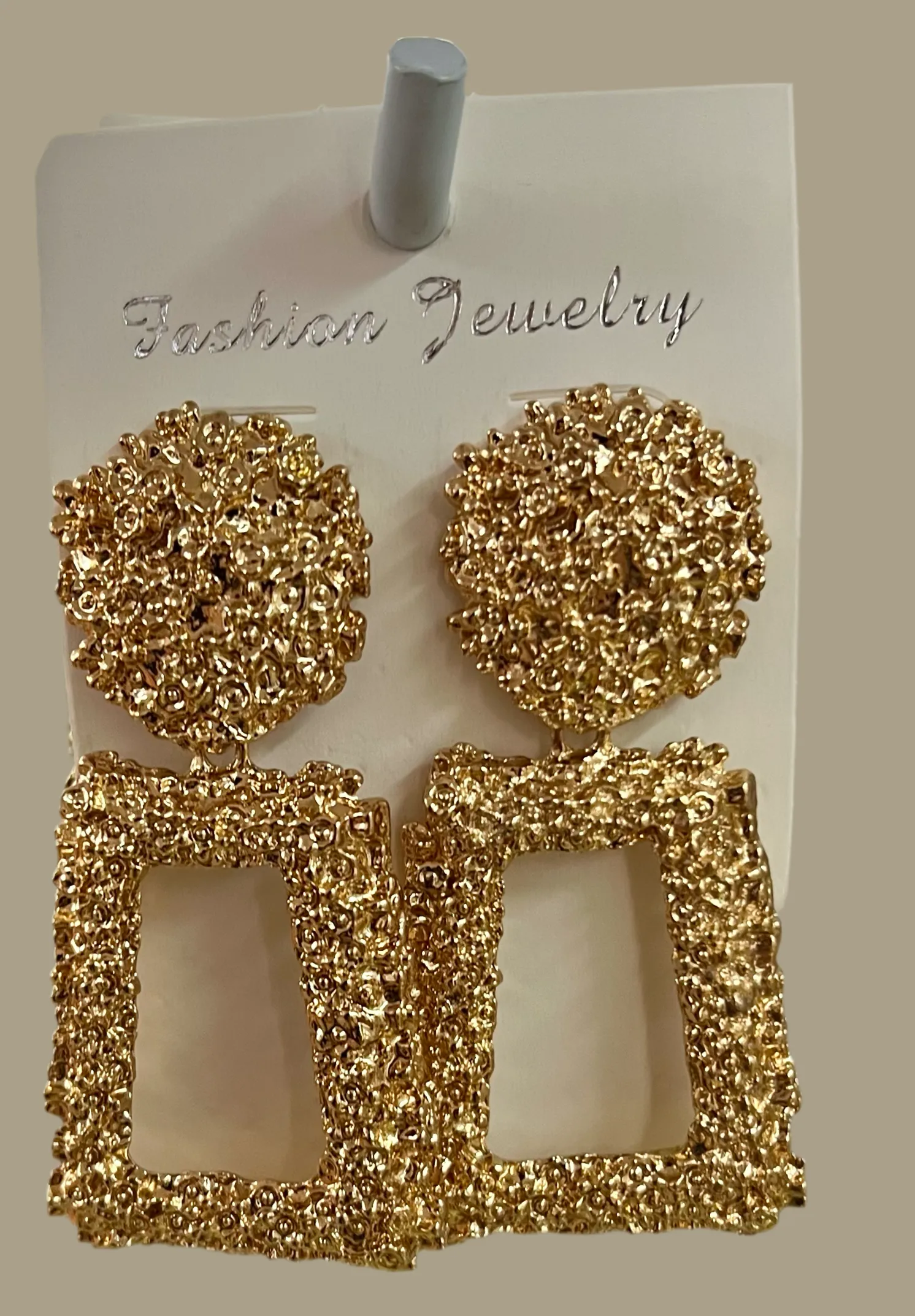 Big Gold Earrings
