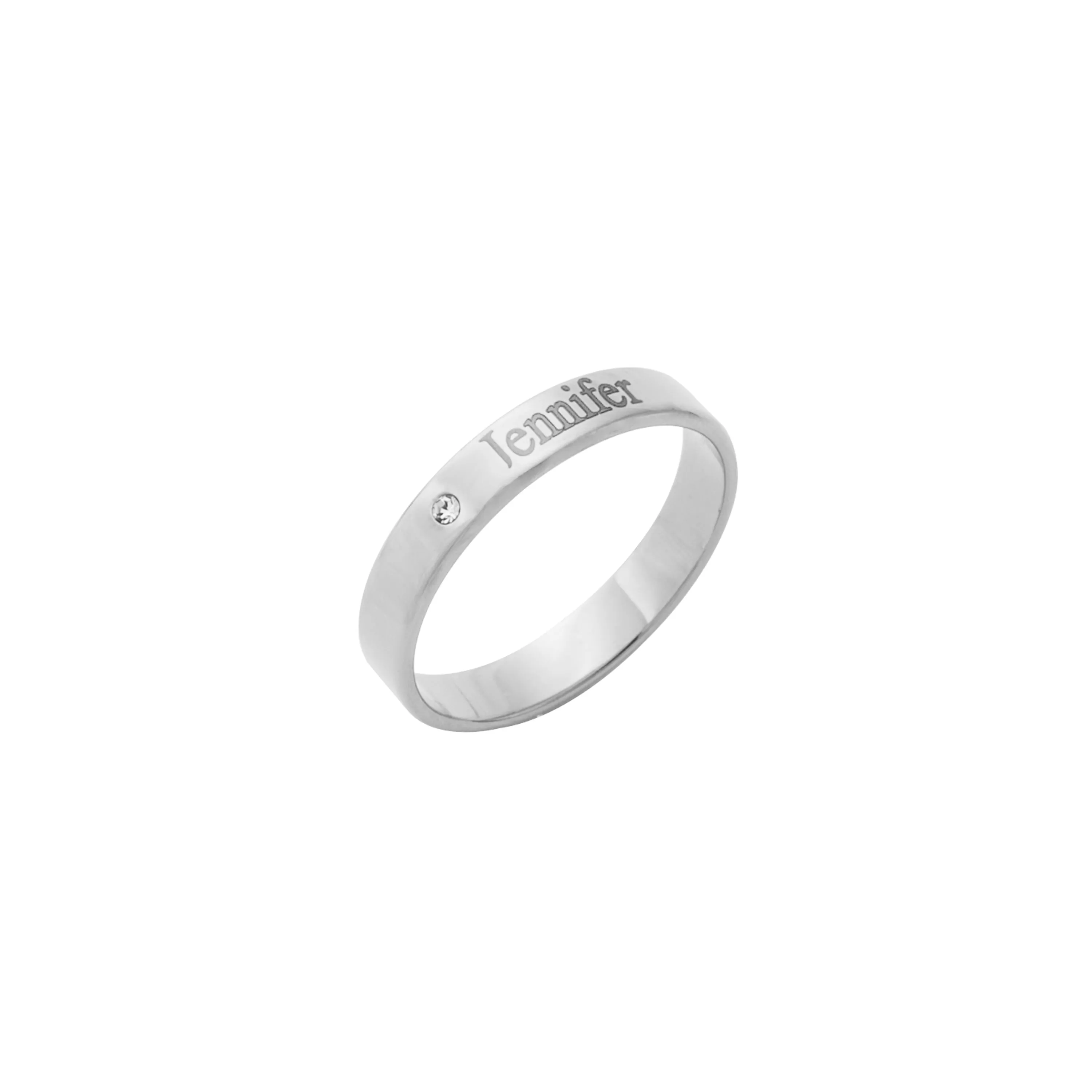 Birthstone Name Ring