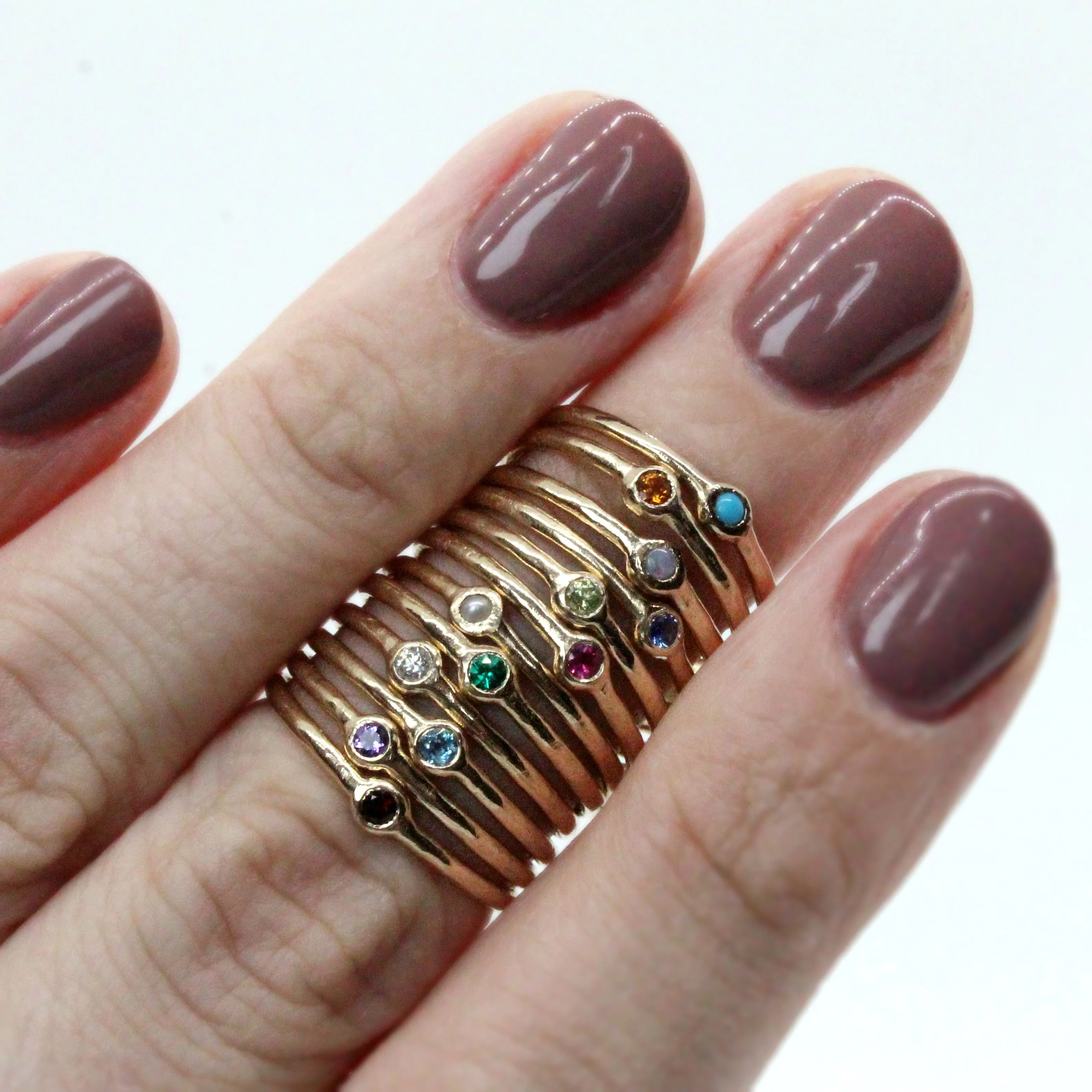 Birthstone Talisman Ring | February | Amethyst