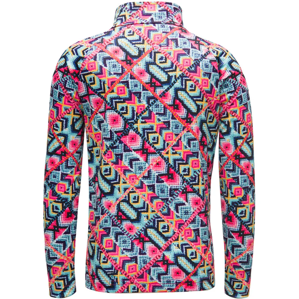 Bitsy Reflect Zip T-Neck Spyder Roupa Térmica Multicolor