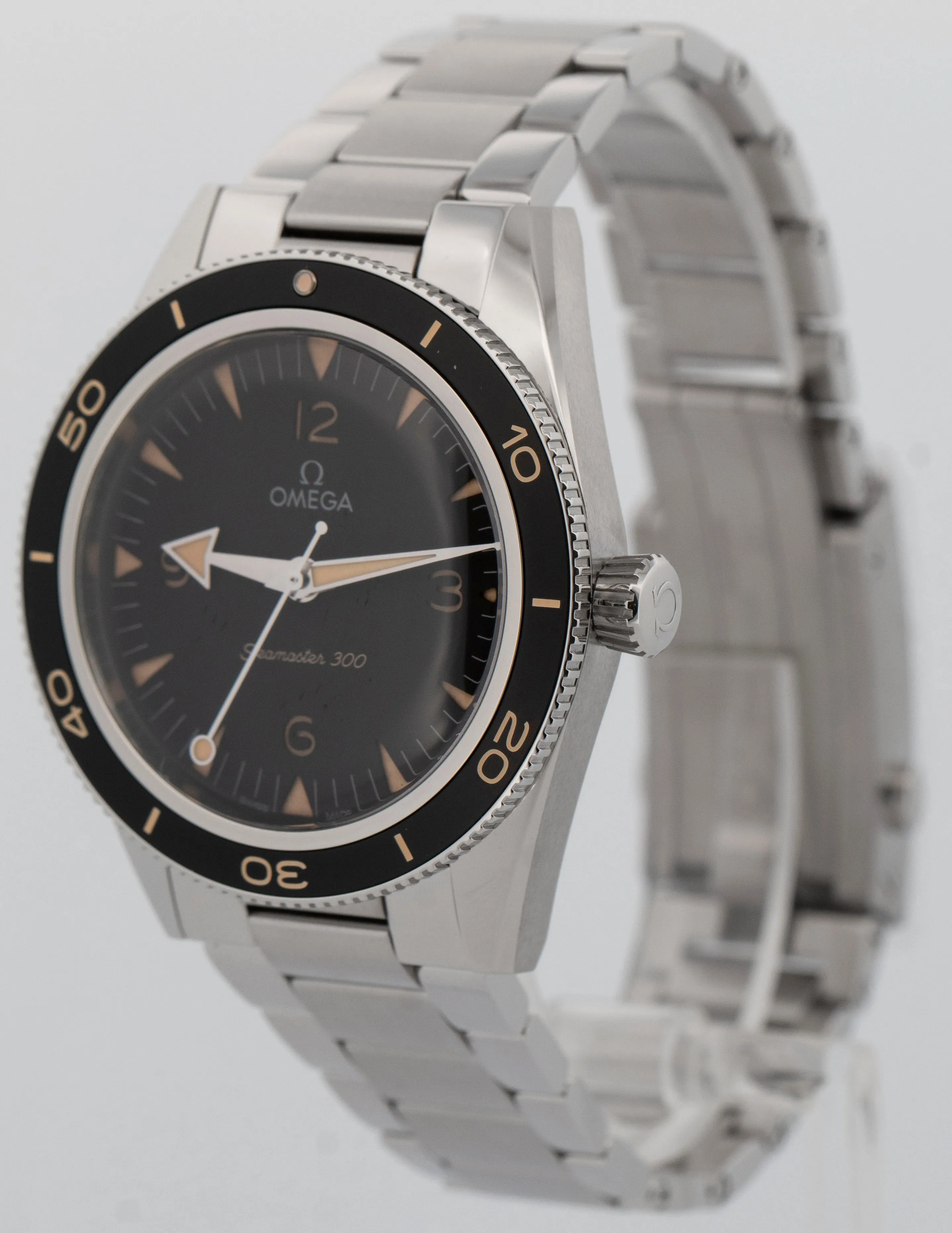 BRAND NEW Omega Seamaster Black 234.30.41.21.01.001 41mm Steel Dive Watch BOX