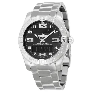 Breitling Aerospace Evo Black Dial Titanium Men's Watch E7936310-BC27TI E7936310-BC27-152E