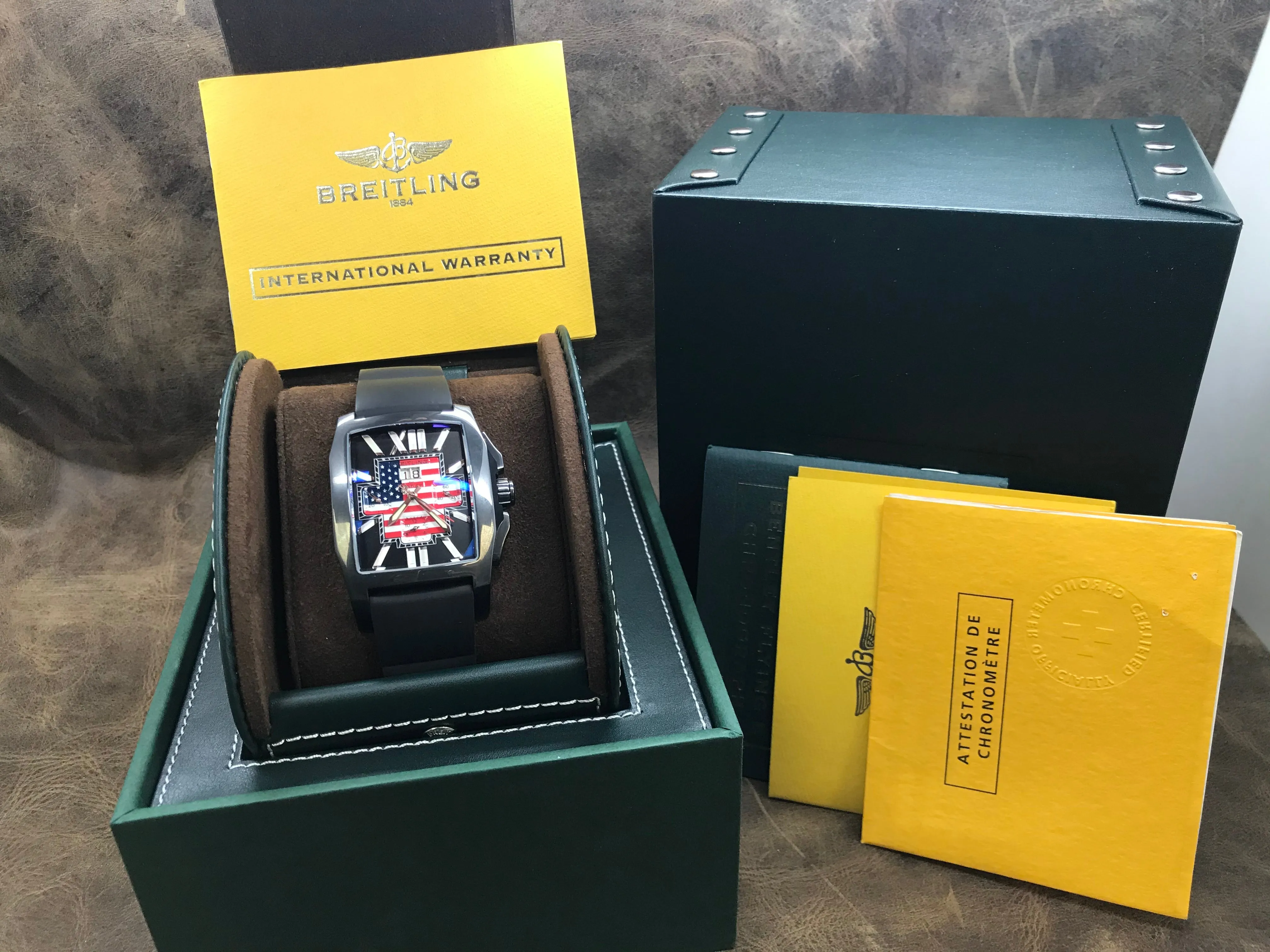 Breitling Bentley Flying B US Limited 25pcs M44365 Black Dial Automatic Men's Watch