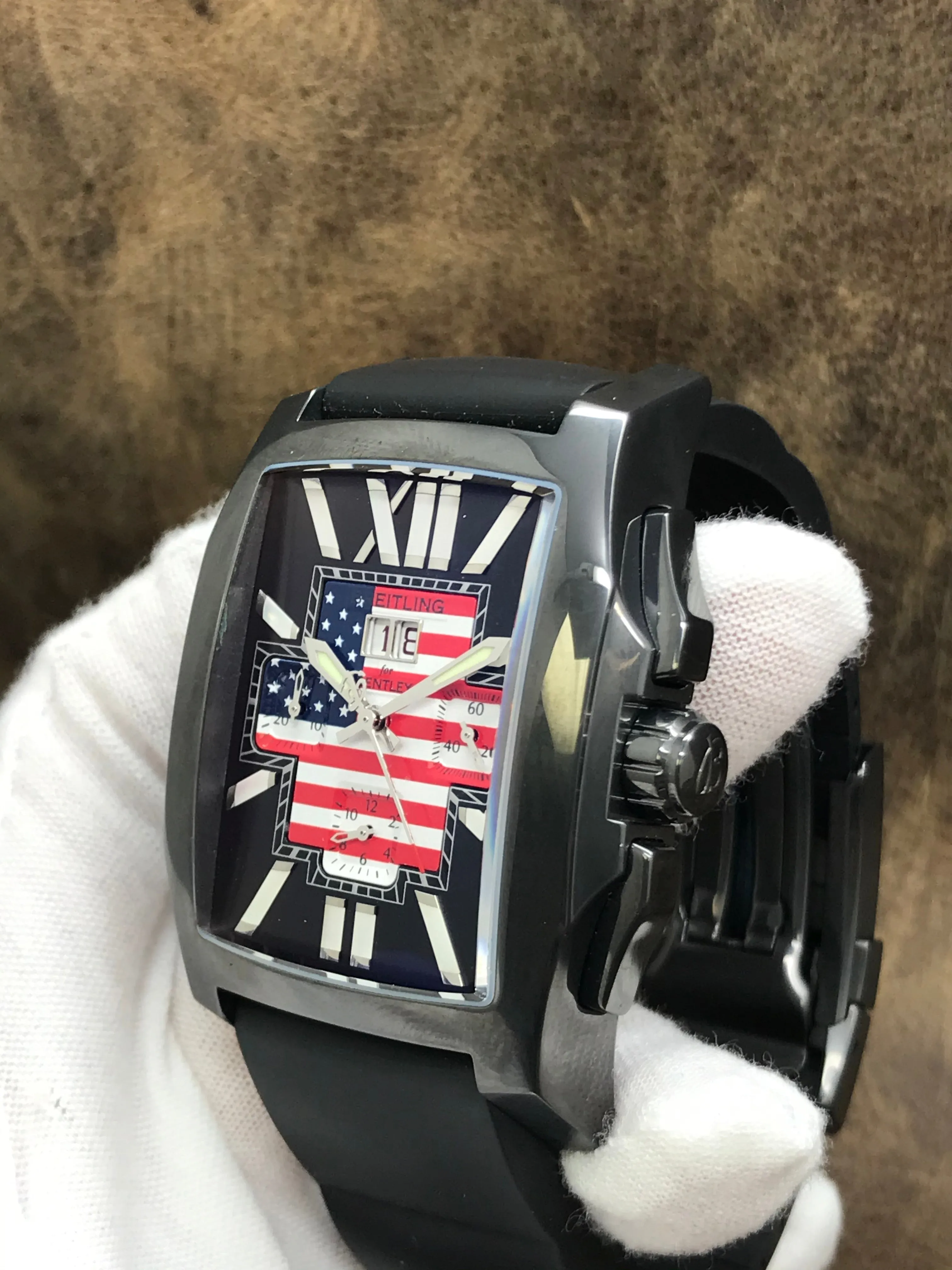 Breitling Bentley Flying B US Limited 25pcs M44365 Black Dial Automatic Men's Watch