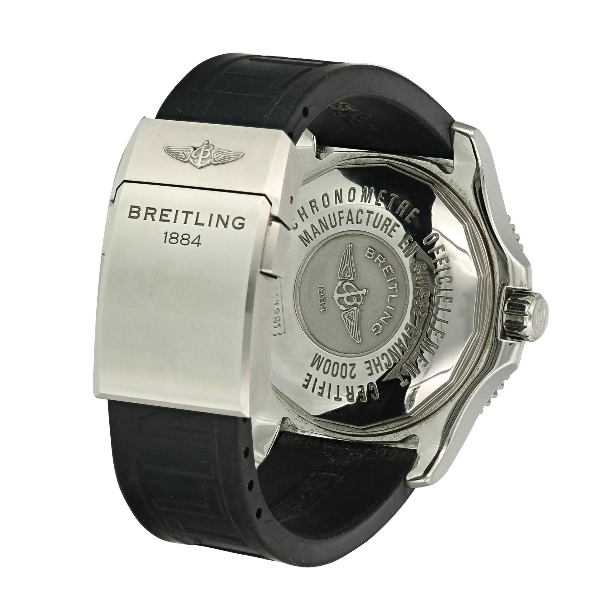 Breitling Superocean  A17391 Mens Watch Box papers