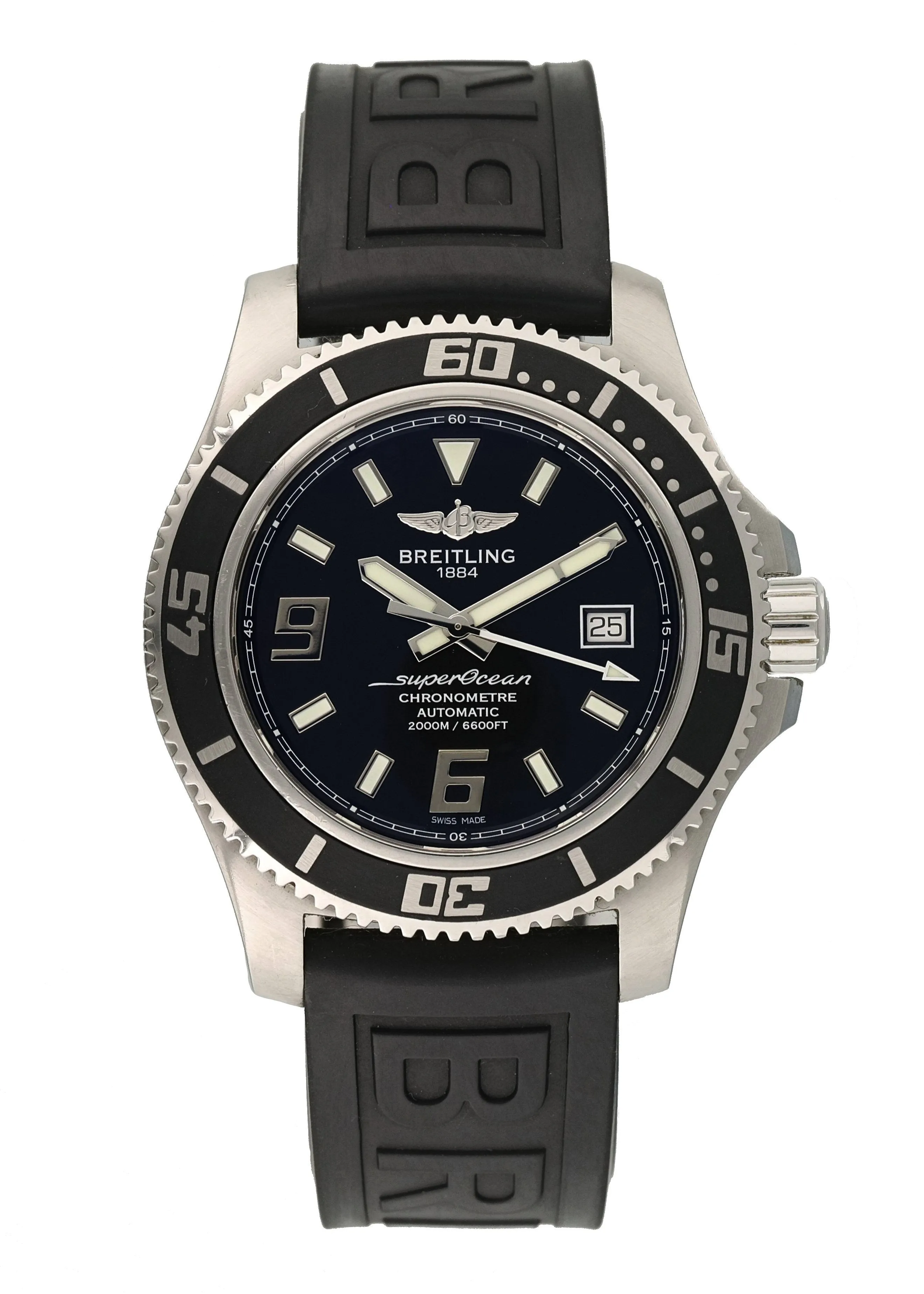 Breitling Superocean  A17391 Mens Watch Box papers