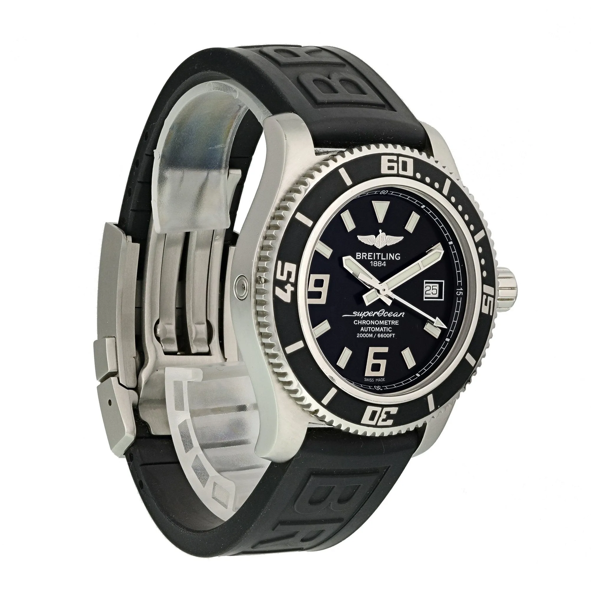 Breitling Superocean  A17391 Mens Watch Box papers