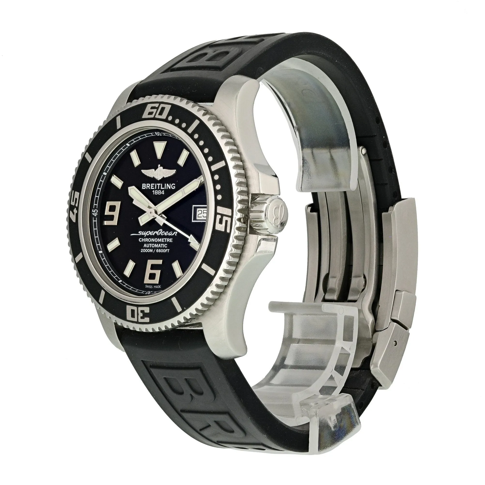 Breitling Superocean  A17391 Mens Watch Box papers