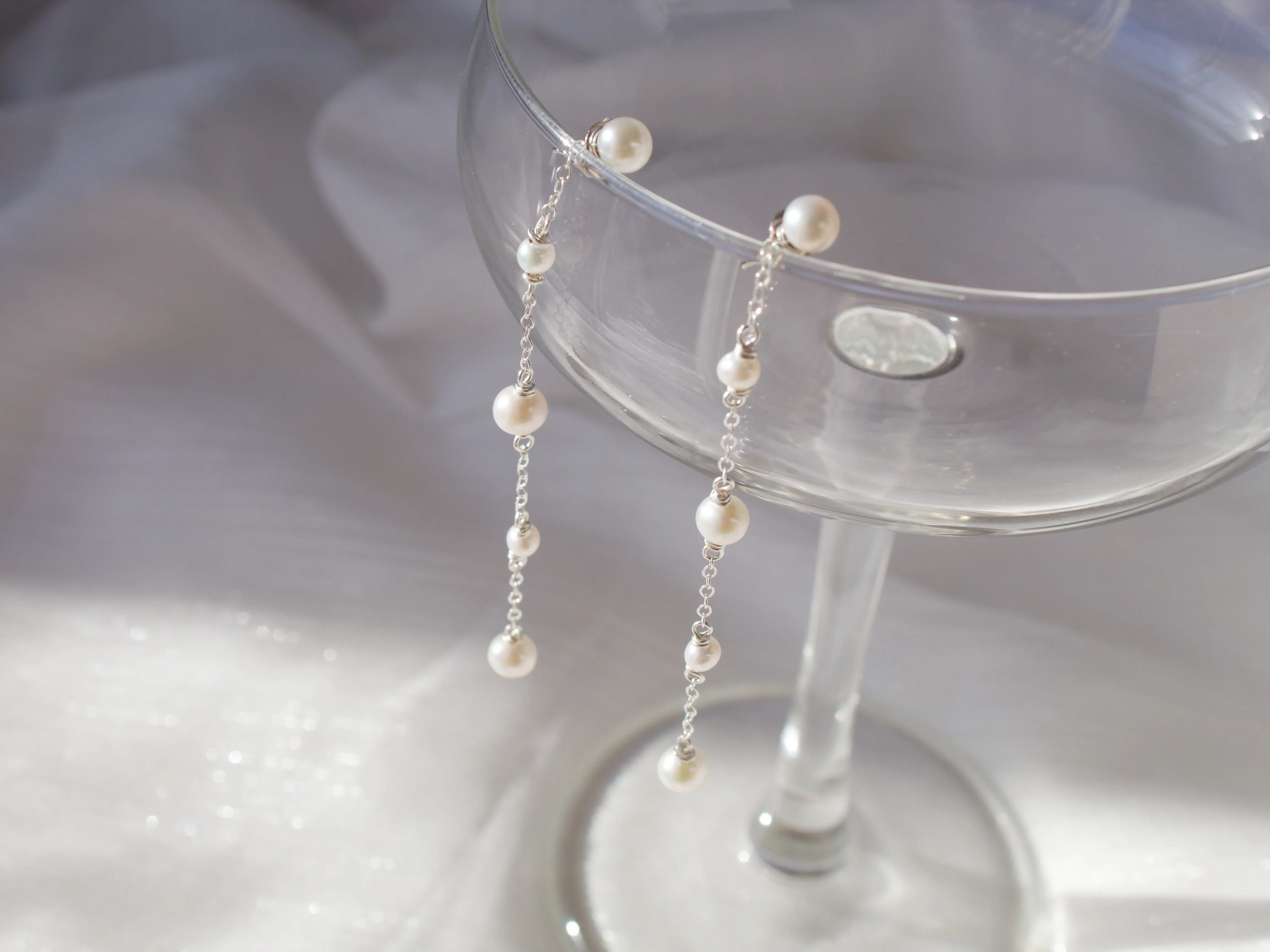 Brooklyn Pearl Drop Earrings