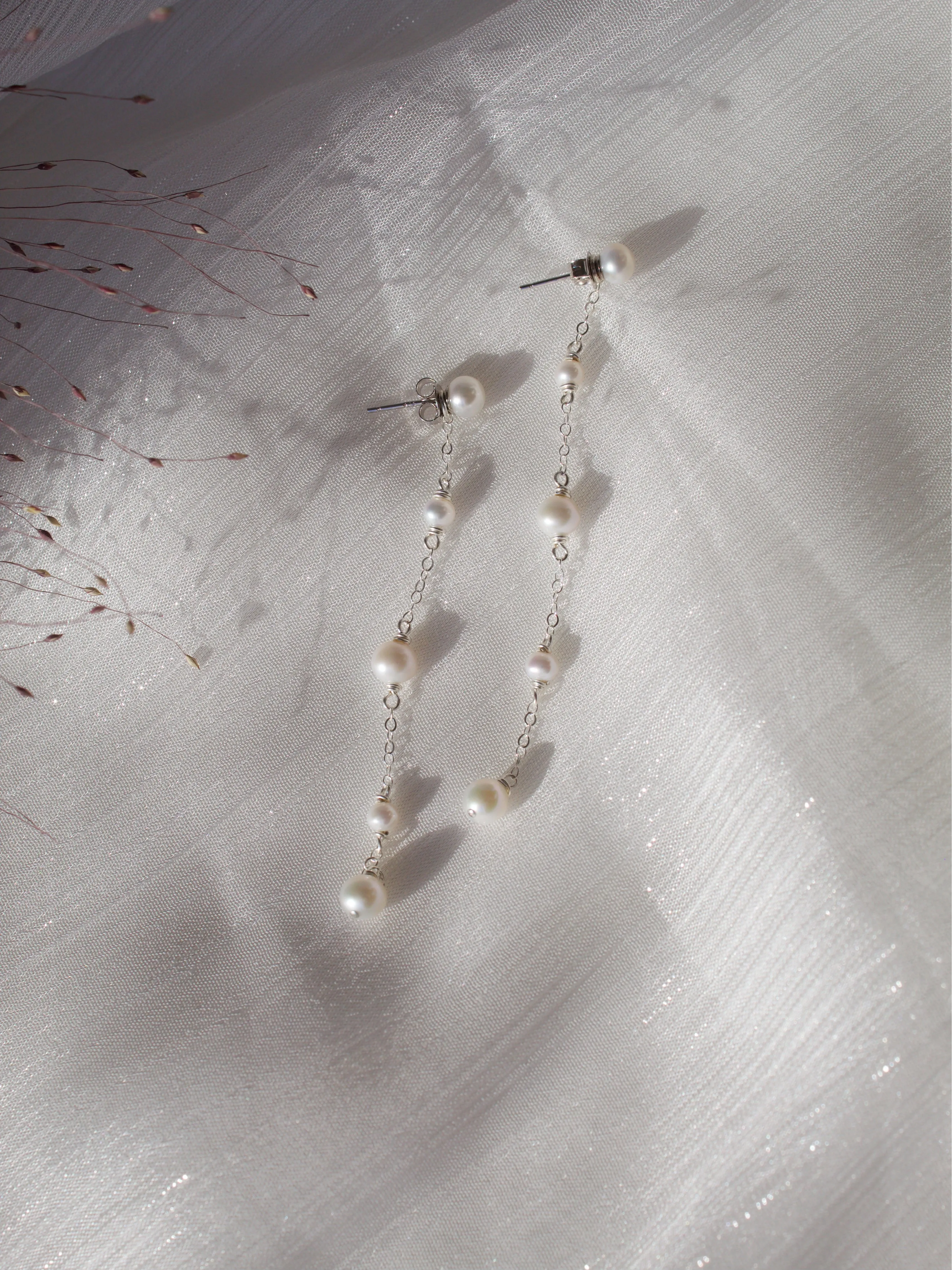 Brooklyn Pearl Drop Earrings
