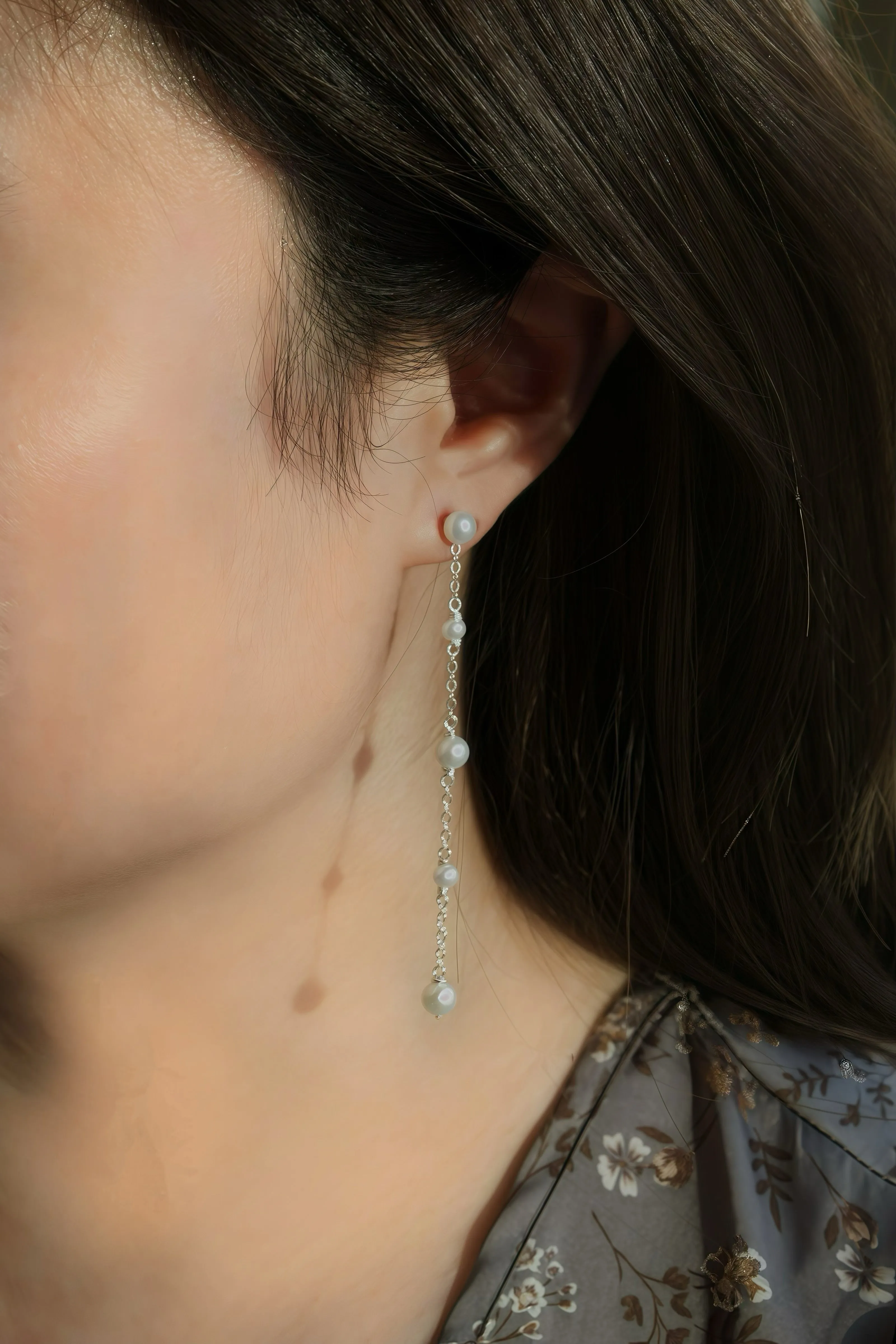 Brooklyn Pearl Drop Earrings