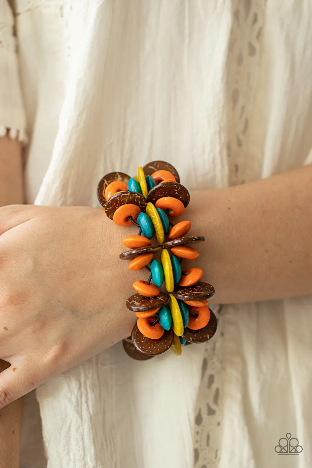 Caribbean Canopy - Multi Paparazzi Bracelets